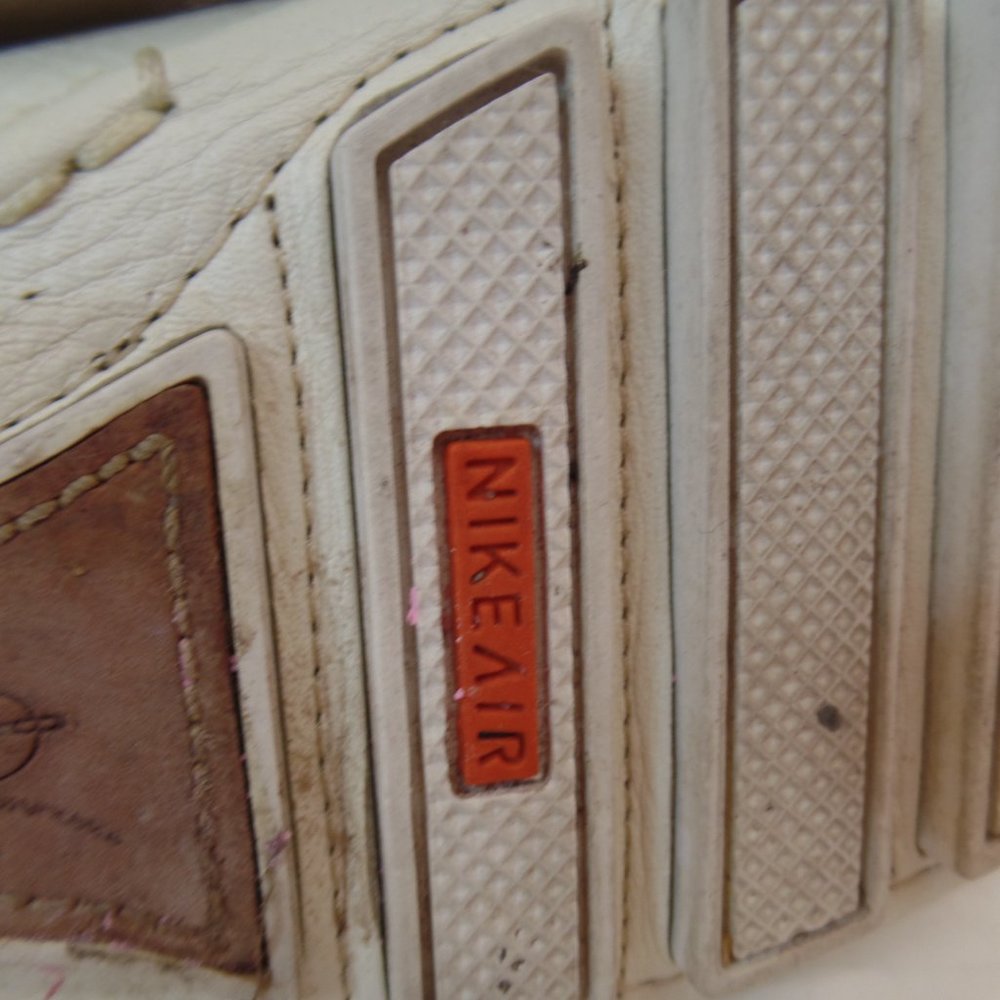 Cole Haan Air White & Tan Leather Slip on Driving Loafers Shoes Sz 9 #D39386 - Picture 14 of 16